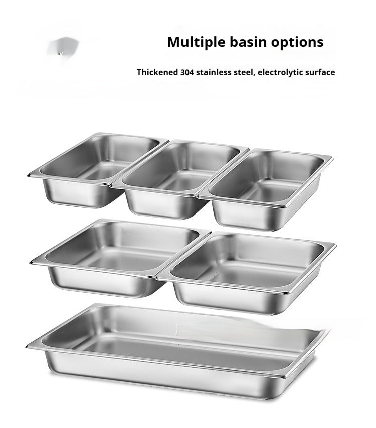 Stainless Steel Hydraulic Buffet Stove Fireless Cooker