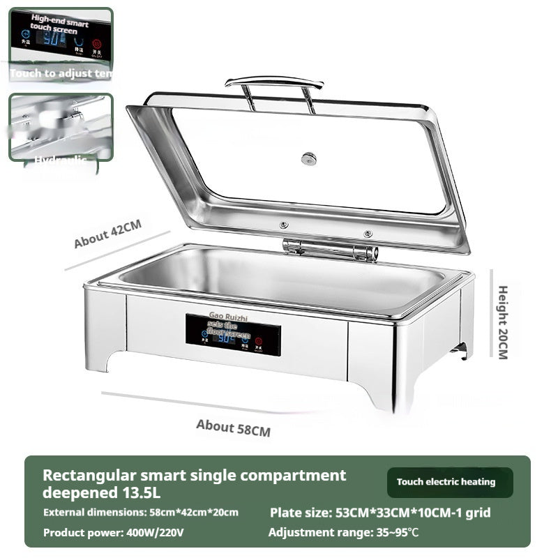 Stainless Steel Hydraulic Buffet Stove Fireless Cooker