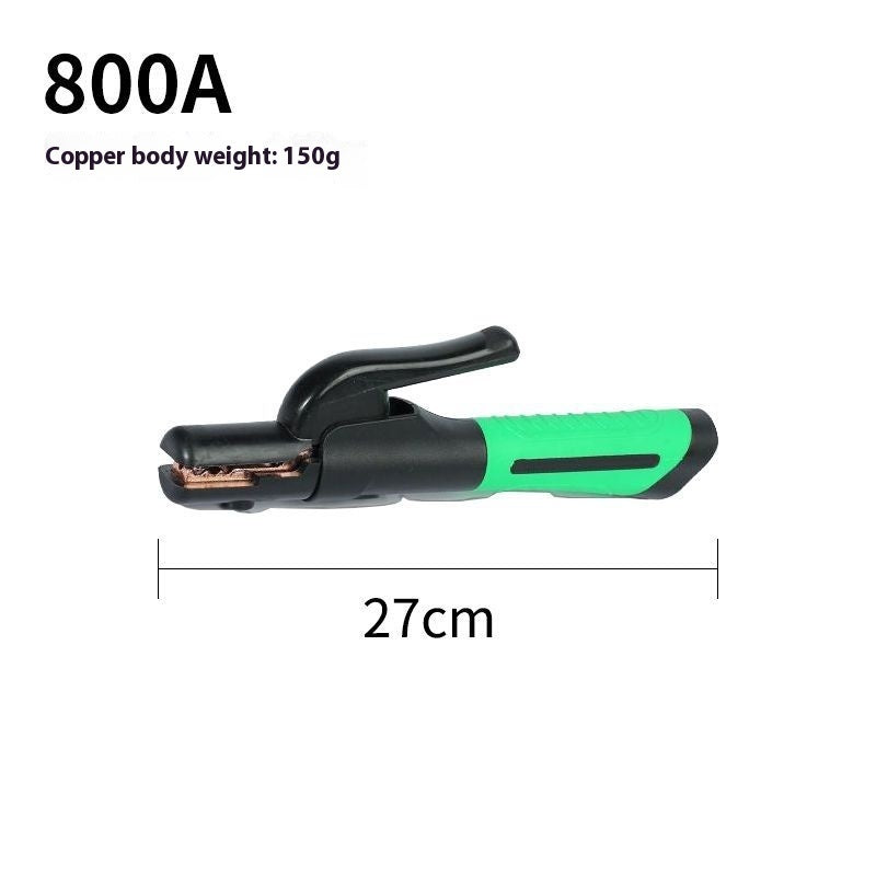 Electric Welding Pliers Nylon Handle Shell Weld Handle Pure Copper Electrode Clamp